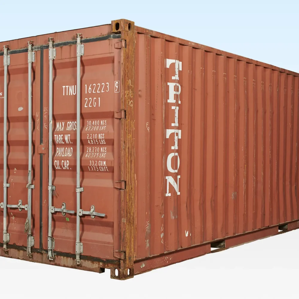 GRADE A 20FT SHIPPING CONTAINER – NEARLY NEW