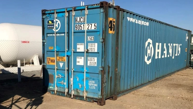 45ft Used Certified High Cube Shipping Container