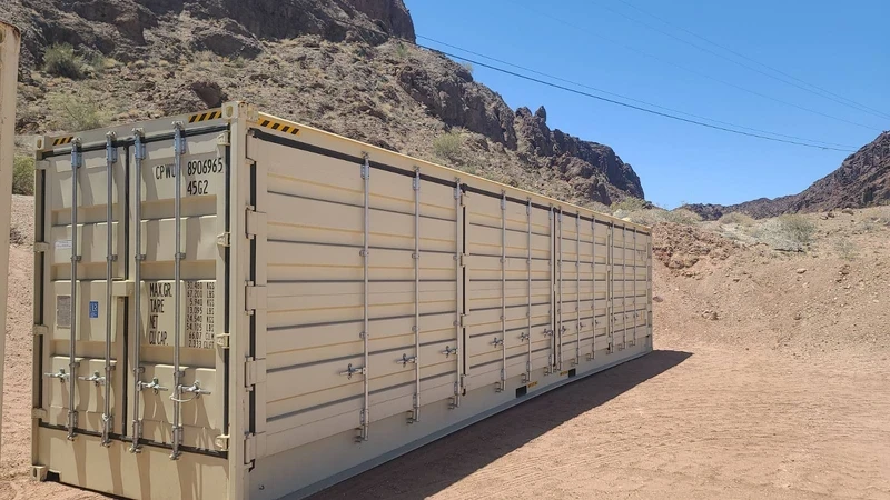 40ft High Cube Open Side Container