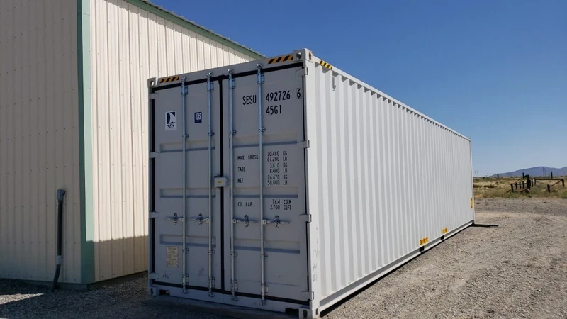 40ft High Cube Shipping Container with Doors on Both Ends