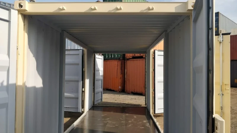 20ft Quad Door Shipping Container