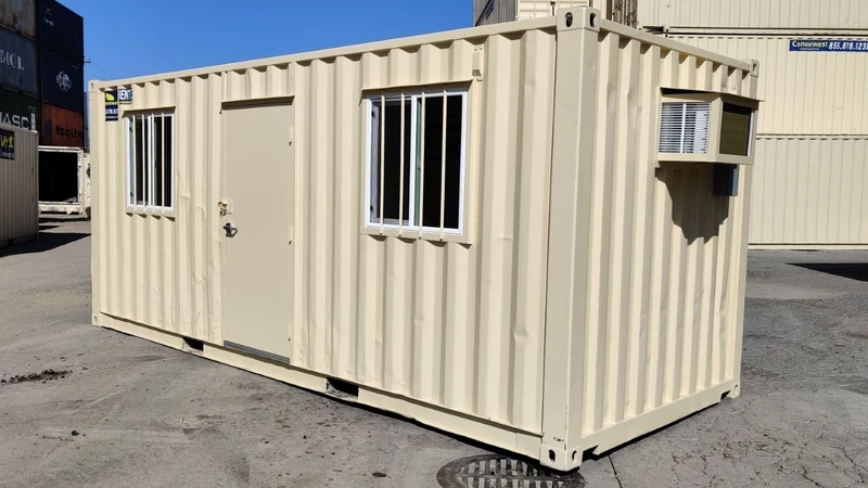 20ft New Ground Level Office Container