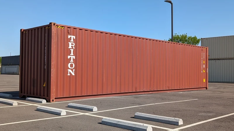 40ft New Certified High Cube Shipping Container